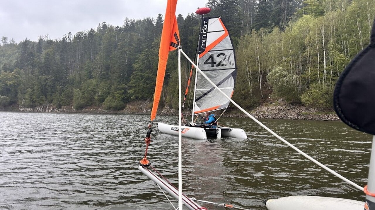 Srovnávací plavba katamaránů SMARTKAT a MINICAT