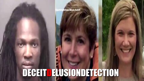 A black male suspect murders two white female employees during an armed bank robbery