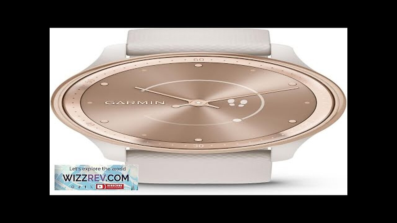 Garmin vívomove Trend Stylish Hybrid Smartwatch Long-Lasting Battery Life Dynamic Watch Review