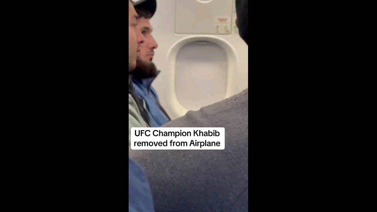 UFC Champion Khabib Nurmagomedov was kicked off a U.S. flight.