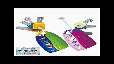 Premium Quality Funny Baby Musical Car Key Toys Smart Remote Car Voices Review