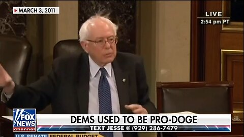 Montage: Democrats Used To Be Pro-DOGE