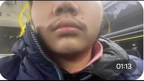 That’s is Me sitting in the back of that Q58 Mta bus in 5:00 A Clock