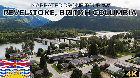🌲 Revelstoke, British Columbia 🌤️ 4K Drone