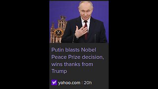Nobel Regime Change Peace Operation in Venezuela
