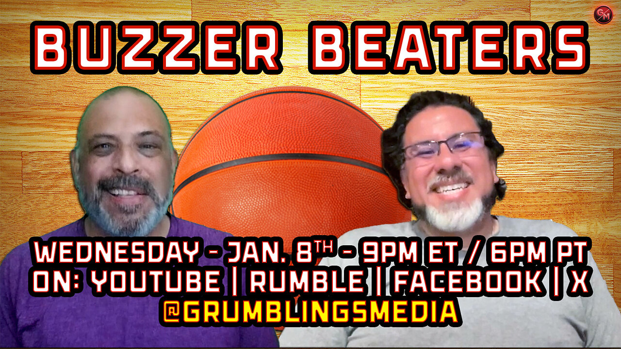 Buzzer Beaters - NBA Talk LIVE! - Wednesday, Jan 8th, 9 PM ET