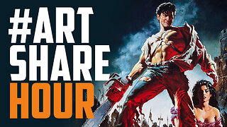 Art Share Hour Ep 78 - Sketches, Inks, Comic Pages, Pin-ups & Paintings!