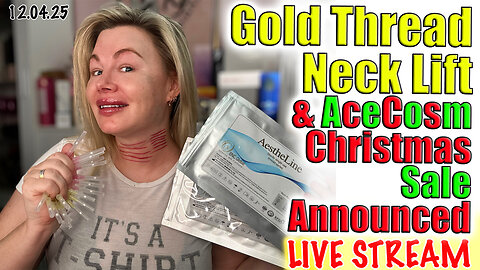 Live GOld Threads and AceCosm Christmas Sale announced! code Jessica10 Saves