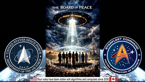 THE STORM IS UPON US..THE BOARD OF PEACE AND COMS FROM THE ALLIANCE