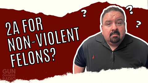 Should Non-Violent Felons Regain Their Gun Rights?