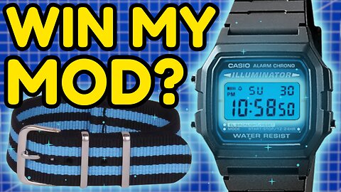 ⌚ Casio F-105W 1-Week Review + Mod (& WIN?) 🤩