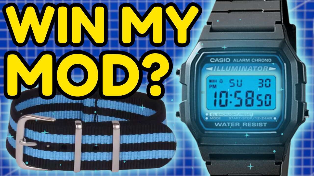 ⌚ Casio F-105W 1-Week Review + Mod (& WIN?) 🤩