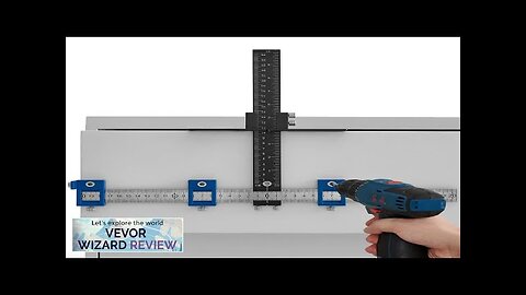 VEVOR Cabinet Hardware Jig Aluminum Alloy and Stainless Steel Cabinet Handle Jig Review