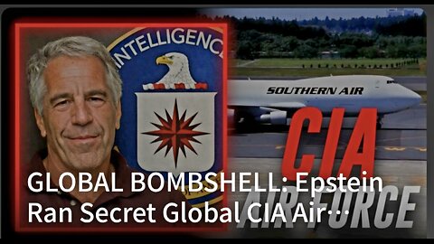 Epstein Ran Secret Global CIA Air Force- New Documents Prove!