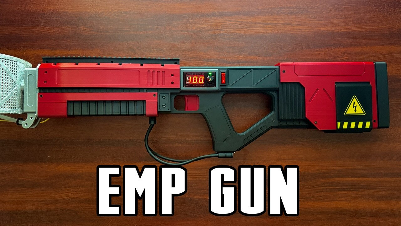 I Built an EMP Rifle... (for educational purposes)