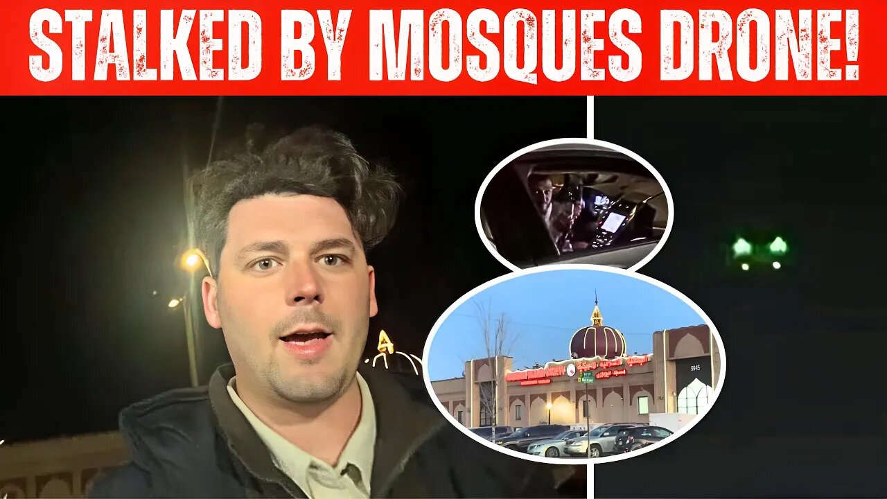 I Was Stalked By DRONE At Dearborn MOSQUE