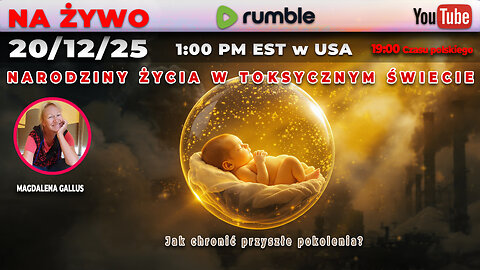 Narodziny życia w toksycznym świecie | dr Magdalena Gallus