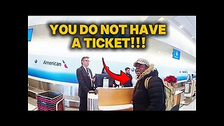Unhinged Woman Unleashes BIG CHAOS At The Airline Check In Counter!