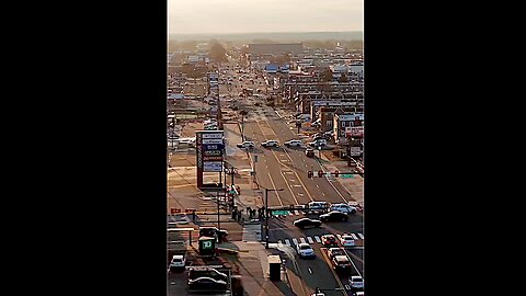 Overhead Drone Footage of Philly Saturday Morning