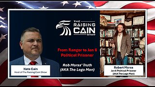 The Raising Cain Show: From Ranger to Jan 6 Political Prisoner – Rob Morss’ Truth (AKA The Lego Man)