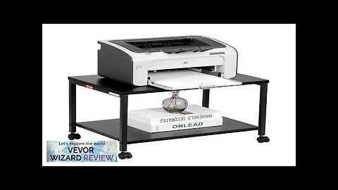 VEVOR Printer Stand Under Desk 2 Tier Printer Stand Printer Cart Review