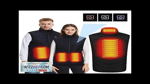 TENGOO HV-04A Unisex 4 Places Heating Vest 3-Gears Heated Jackets USB Electric Review