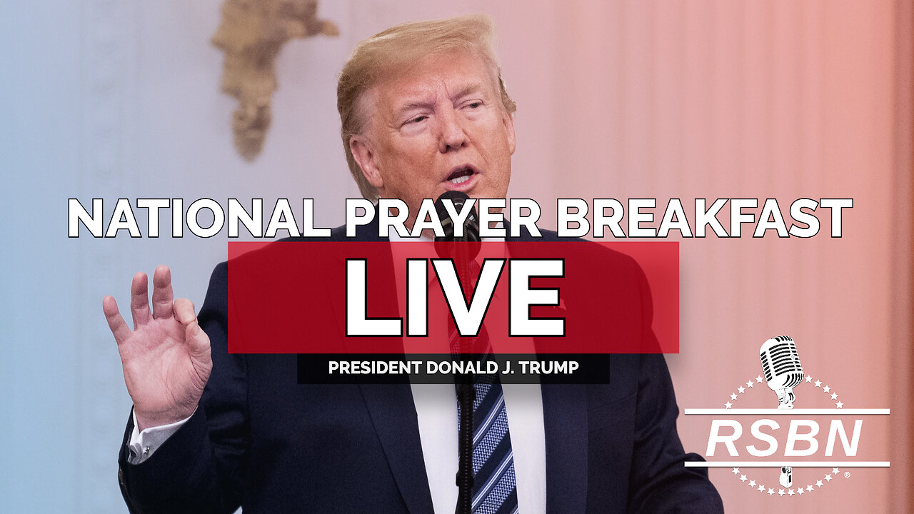 LIVE REPLAY: President Trump Gives Remarks at the National Prayer Breakfast - 2/6/25