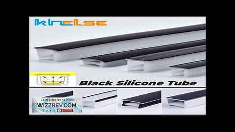 Frameless LED Neon Rope Tube Black Recessed Silicone Diffuser Channel For WS2811 Review