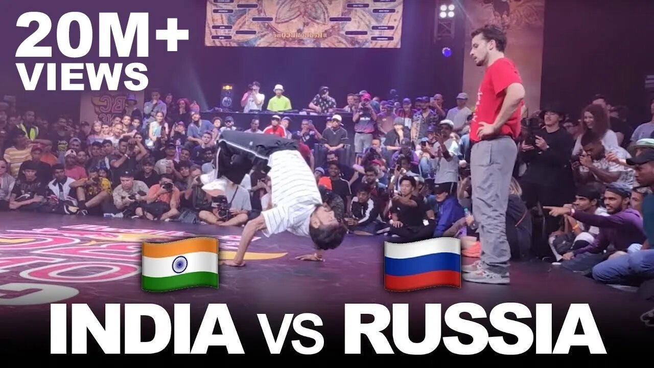 India vs Russia Dance Battle | Red Bull BC One World Final 2019 Zip Roc vs Tornado PSN EXPERIMENT