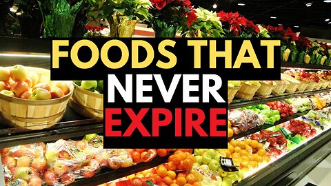 30 Foods To STOCKPILE That NEVER EXPIRE