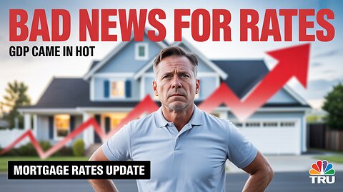 Hot GDP Just Killed Early Rate Cuts — Mortgage Rates at Risk