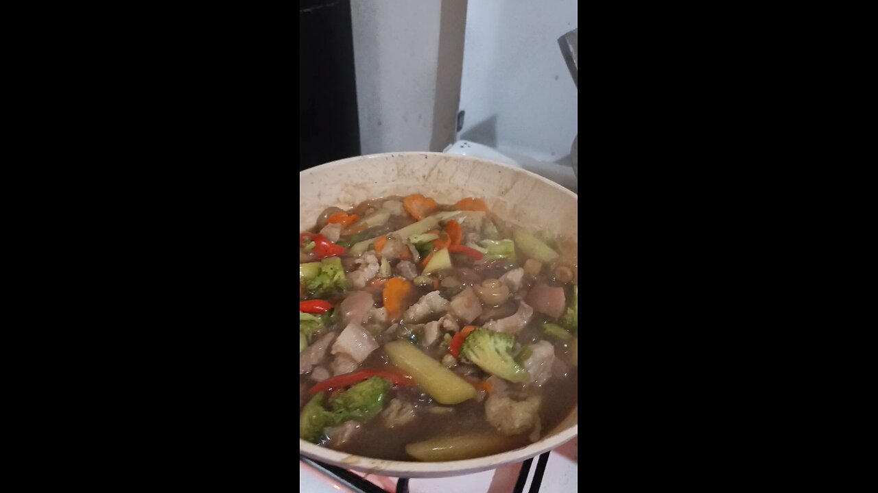 Yummy Creamy Delicious Chopsuey Vegetable.