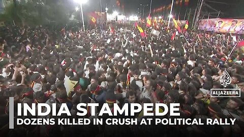 At least 39 killed in crowd crush at Indian actor-politician Vijay’s rally