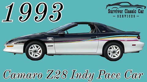 1993 Chevrolet Camaro Z28 Indy Pace Car, low mileage, rare classic car 5.7