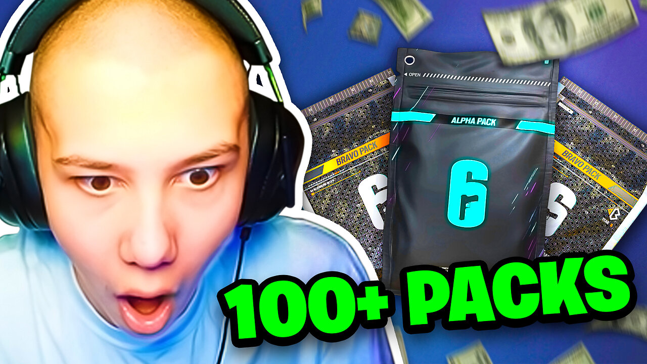 OPENING 100+ ALPHA PACKS IN RAINBOW SIX SIEGE