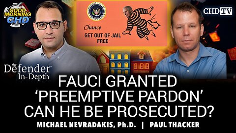 Fauci Granted 'Preemptive Pardon' Can He Be Prosecuted? + Exclusive Interview: John Beaudoin