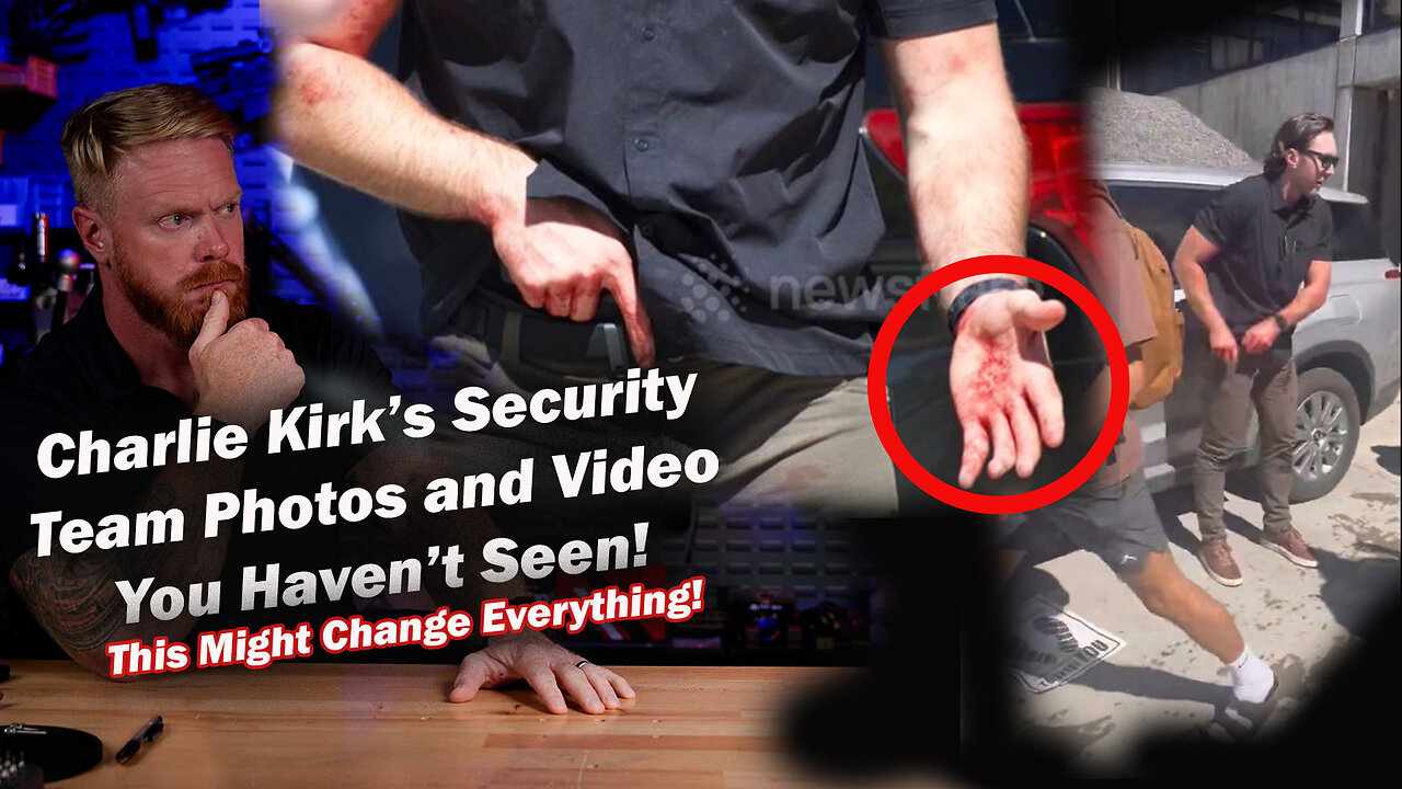 New Footage and Video of Charlie Kirk's Security Team!