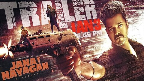 Jan Neta - Official Trailer | Thalapathy Vijay | Pooja Hegde | H Vinoth | Anirudh