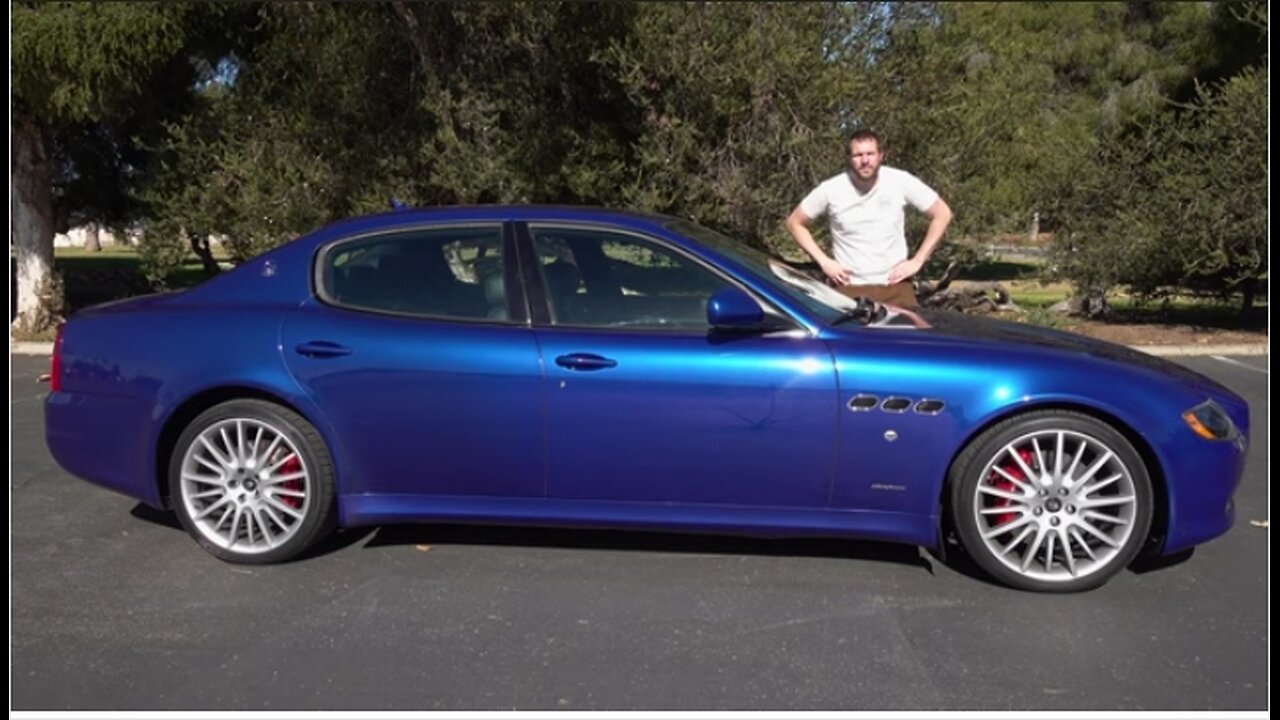 The 2000s Maserati Quattroporte Is Better Than You Think