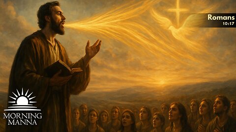 Morning Manna - Nov 7, 2025 - Romans 10:17 - Faith Comes by Hearing: The Power of the Spoken Word
