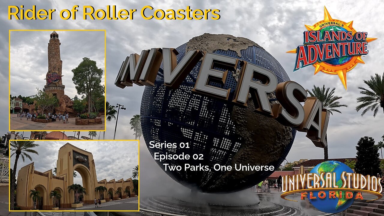 Rider of Roller Coasters S01E02: Two Parks, One Universe - Universal Studios Resort