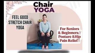 25 min Chair Yoga for Seniors & Beginners