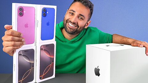 iPhone 16 16 Pro Unboxing - Testing every new feature!