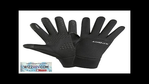 Winter Cycling Gloves Waterproof Outdoor Sports Running Motorcycle Touch Screen Unisex Review