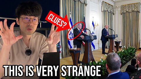 Something's strange about Trump & Israel PM's speech that nobody caught