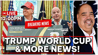 LIVE BREAKING NEWS: President Trump Participates In FIFA World Cup Draw And More News!
