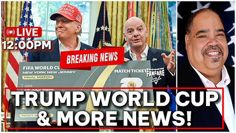 LIVE BREAKING NEWS: President Trump Participates In FIFA World Cup Draw And More News!