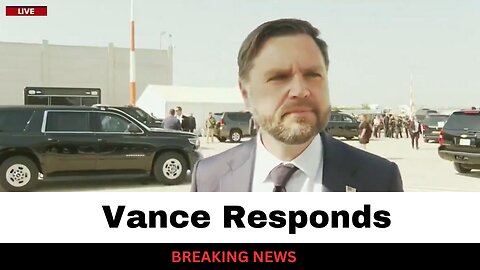 JD Vance Responds To Disgusting Comments From Jen Psaki