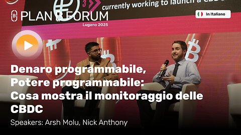 Denaro Programmabile, Potere Programmabile: Cosa Mostra il Monitoraggio delle CBDC