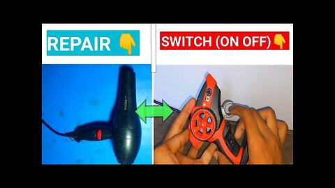 Hair machine repair and Buttons installed in remote control car remote